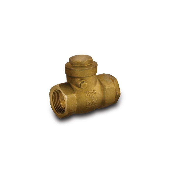Zawór zwrotny poziomy, klapowy 3/4" GW PN 10