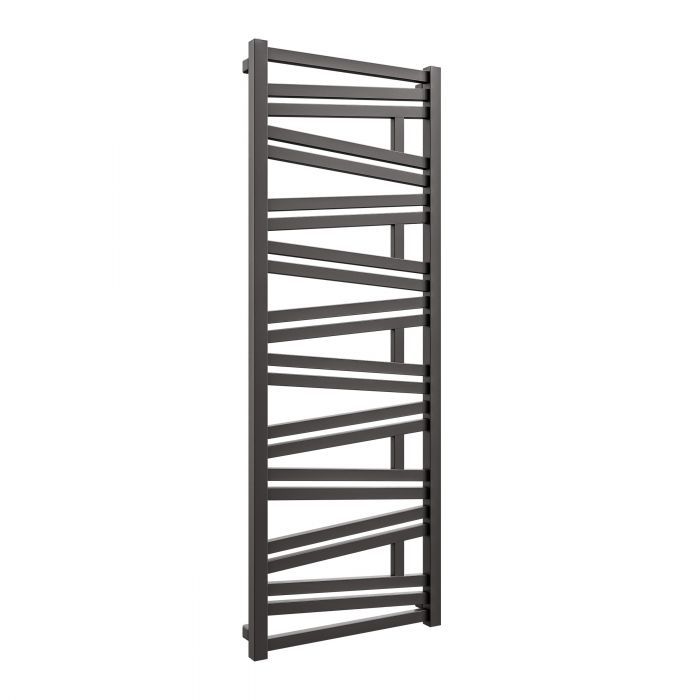 Grzejnik łazienkowy VITALLE SAVONA 140/55 670 W 1426x 535 mm czarny mat | 10111196241124 #4