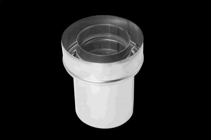 Adapter SKKM Dedietrich Kondens system koncentryczny kondensacyjny DN 80/125 biały
