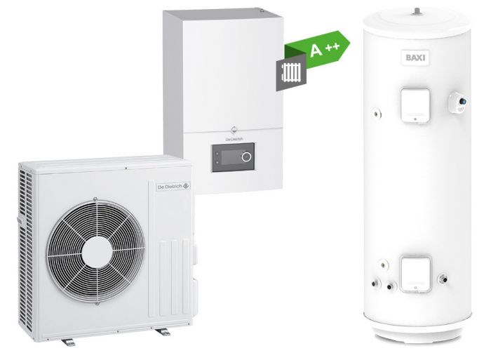 Pompa ciepła powietrze-woda split DE DIETRICH Alezio S R32 6 MR/EM 6.4 kW | 7792410ASHP210