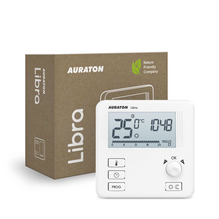 Regulator temperatury elektroniczny tygodniowy, przewodowy LARS Libra | AUR00LBR00000
