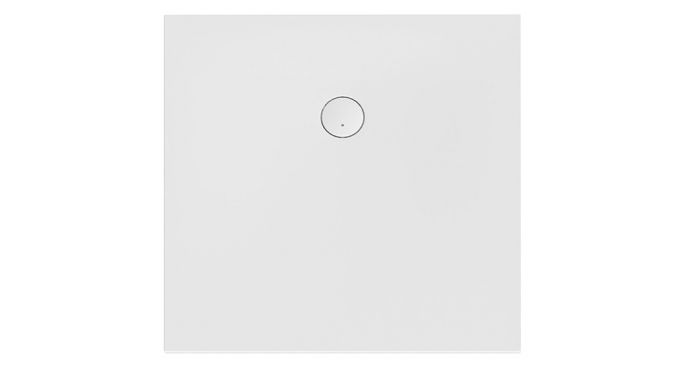 Brodzik mineralny kwadratowy 90 x 90 x 3 cm SANPLAST Open Structure Mineral B-M/OPEN STR 90x90x1,5 w komplecie: syfon z pokrywką | 645440003001020