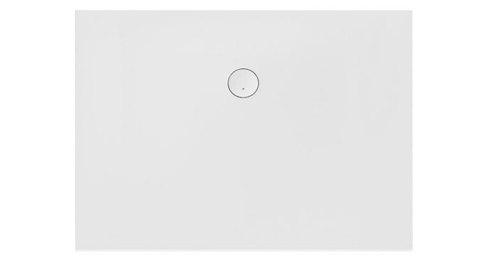 Brodzik mineralny prostokątny 90 x 100 x 3 cm SANPLAST Open Mineral B-M/OPEN 90x100x1,5 w komplecie: syfon z pokrywką | 645430053001000