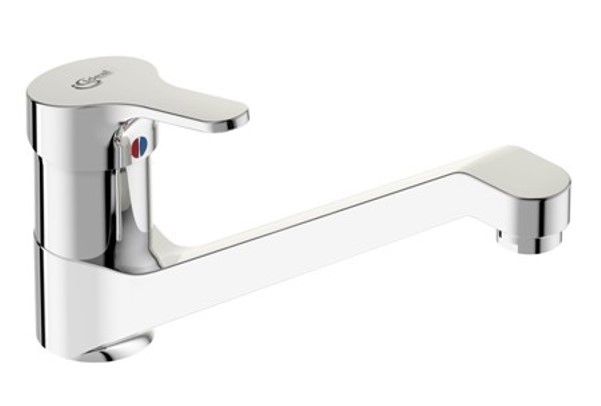 Ideal Rain zestaw natryskowy zawiera: jednofunkcyjną słuchawkę prysznicową, uchwyt ścienny, wąż Metalflex 1500 mm