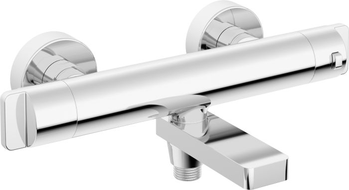 Bateria wannowa dwuuchwytowa termostatyczna DEANTE Therm mosiądz chrom  | BCH01BT
