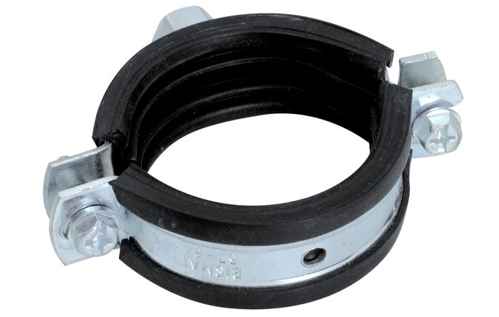 Obejma stalowa pojedyncza BISMAT 2000 z okładziną M8/M10 57-64 mm
