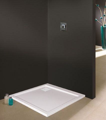 Brodzik akrylowy kwadratowy 90 x 90 x 3 cm SANPLAST Space Line B/SPACE | 615110003012000