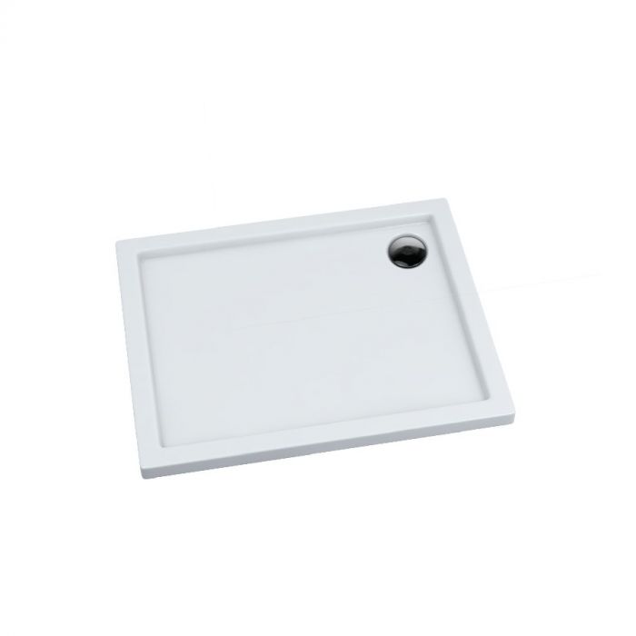 Brodzik kompozyt Stonicryl STABILSOUND PLUS prostokątny 100 x 80 x 4.5 cm SCHEDPOL CORRINA NEW | 34336