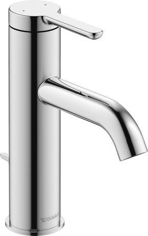 Bateria umywalkowa stojąca DURAVIT C.1 1-uchwytowa mosiądz chrom  | C11020001010