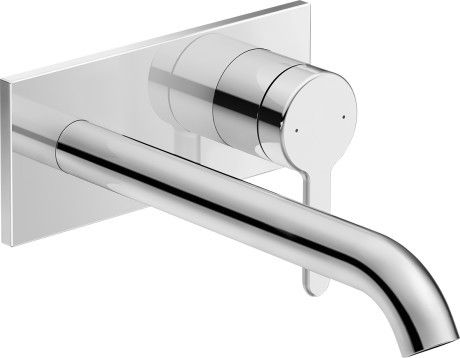 Bateria umywalkowa podtynkowa DURAVIT C.1 1-uchwytowa mosiądz chrom  | C11070004010