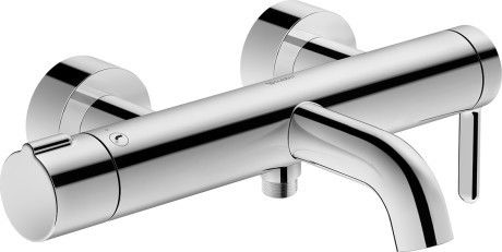 Bateria wannowa natynkowa DURAVIT C.1 1-uchwytowa chrom | C15230000010