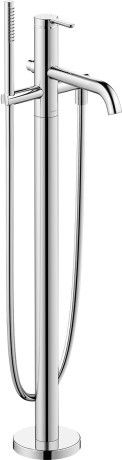 Bateria wannowa stojąca DURAVIT C.1 1-uchwytowa mosiądz chrom | C15250000010