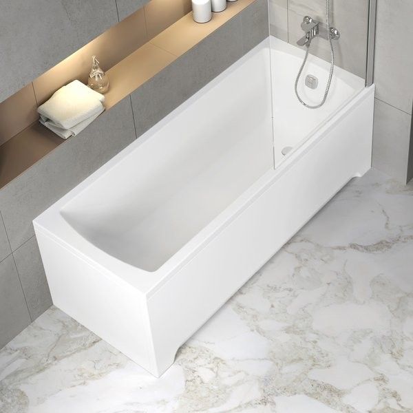 Wanna akrylowa prostokątny RAVAK Classic II 1600 700 x 470 mm snowwhite bez zestawu odpływowego | CC41000000