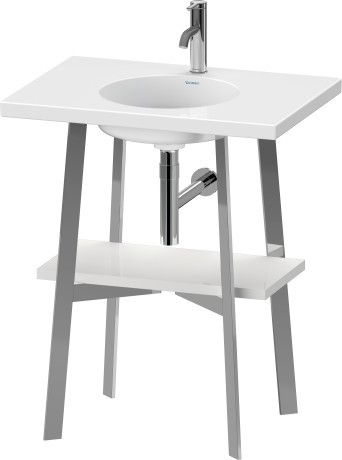 Szafka podumywalkowa 700 x 500 x 850 mm biała połysk 1 półka poniżej DURAVIT Cape Cod | CC953508585