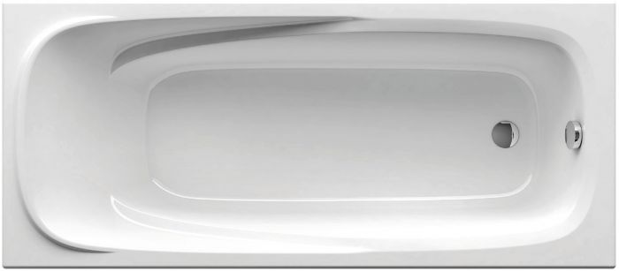 Wanna akrylowa prostokątny RAVAK Vanda II 1600 700 mm snowwhite bez zestawu odpływowego | CP11000000