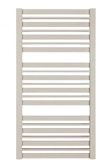 Grzejnik łazienkowy Code COD-50/100 494 W 951x 500 x 108 mm C17 silver przyłącze dolne | COD50100C17