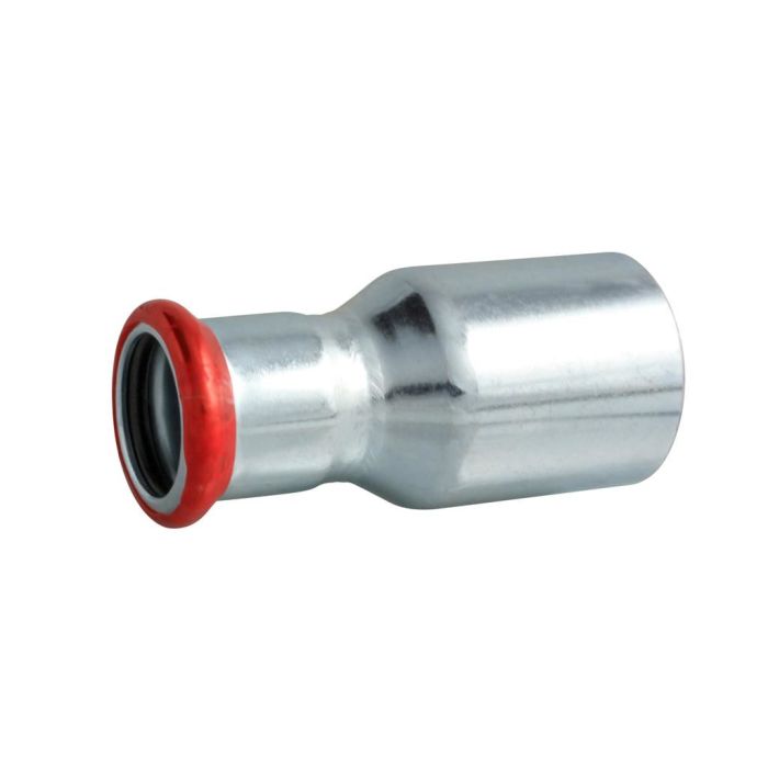 Nypel ze stali węglowej 1.0034 ocynkowany zewnętrznie redukcyjny zacisk typ M 108 x 54 mm VESBO  | CZMR10854