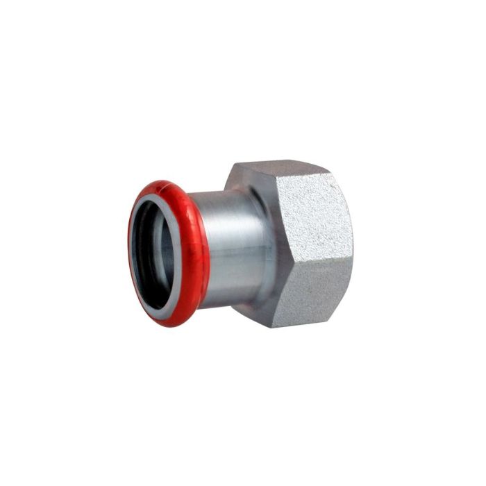 Mufa ze stali węglowej 1.0034 ocynkowana zewnętrznie zacisk typ M 35 mm x 1" GW VESBO  | CZZW351