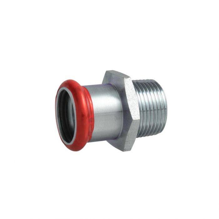 Nypel ze stali węglowej 1.0034 ocynkowany zewnętrznie zacisk typ M 88,9 mm x 3" GZ