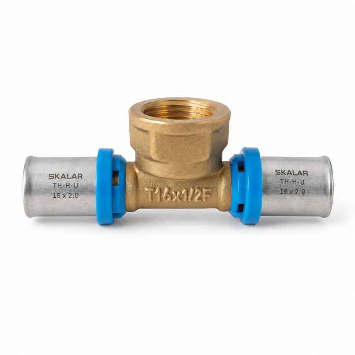 Trójnik 32 mm x 3/4" zacisk typ TH-H-U VESBO SKALAR ONE  | SKATW3234