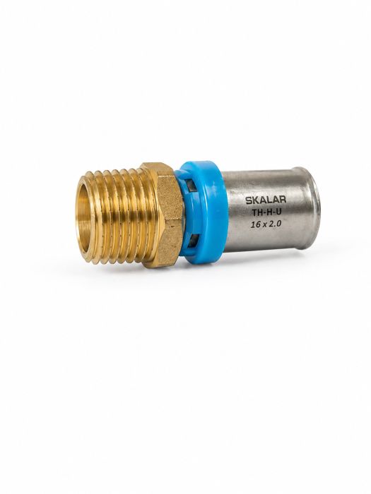 Złączka 16 mm x 1/2" GZ zacisk typ TH-H-U VESBO SKALAR ONE  | SKAZZ1612