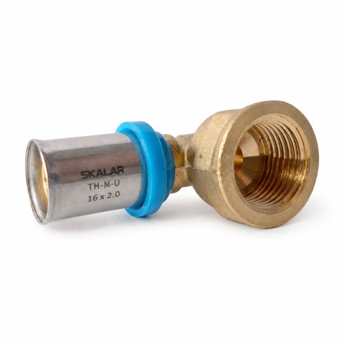 Kolano 90° 20 mm x 3/4" GW zacisk typ TH-H-U VESBO SKALAR ONE  | SKAKW2034
