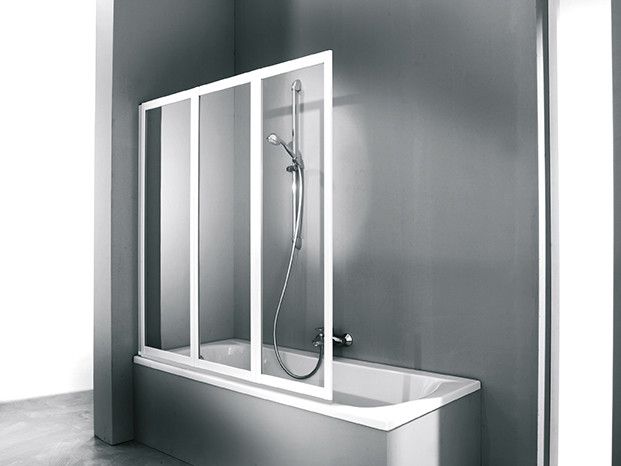 Parawan HUPPE Combinett 2 1412 x 1400 mm biały szkło hartowane przezroczyste z powłoką Anti-Plaque | AC0401055322