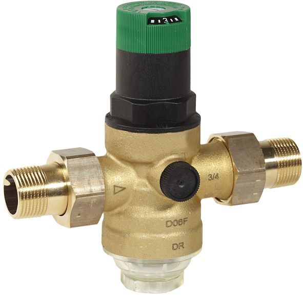 Regulator ciśnienia ze śrubunkiem i manometrem 1 1/2"