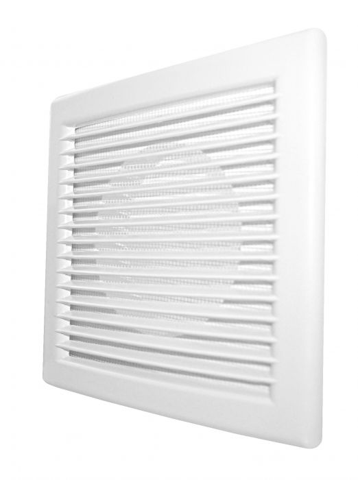 Kratka wentylacyjna DL 90x240 RW prostokątny 140 x 281 mm biała