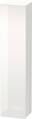 Szafka stojąca, wysoka trójwarstwowa płyta wiórowa 400 x 360 x 1880 mm biała wysoki połysk zawiera: 1 drzwi, 5 półek szklanych DURAVIT DuraStyle | DS1229L2222