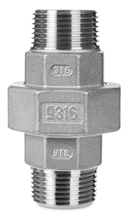 Dwuzłączka gwintowany wkrętna stal nierdzewna 316 GZ 1/2"