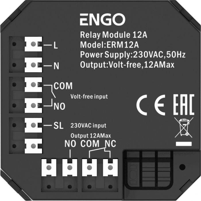 Moduł przekaźnika ENGO ERM12A | 932252541