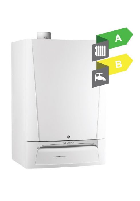 Kocioł gazowy kondensacyjny 2-funkcyjny naścienny 35.6 kW DE DIETRICH Evodens AMC 35/39 BIC z konsolą Diematic | 7689100