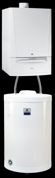 Kocioł gazowy kondensacyjny 1-funkcyjny naścienny 25 kW DE DIETRICH Evodens AMC 25/SR125SN z podgrzewaczem c.w.u SR 125SN | 7689096125AP