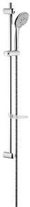 Zestaw prysznicowy 3-strumieniowy GROHE Euphoria 110 Champagne chrom zawiera: półkę EasyReach, wąż prysznicowy 1750 mm, drążek prysznicowy 600 mm, prysznic ręczny | 27232001