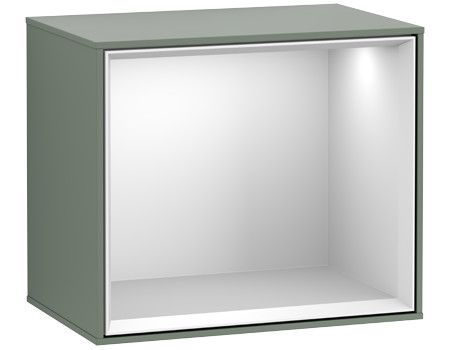 Półka ścienna 418 x 270 x 356 mm olive matt lacquer VILLEROY & BOCH Finion | FD10MTGM