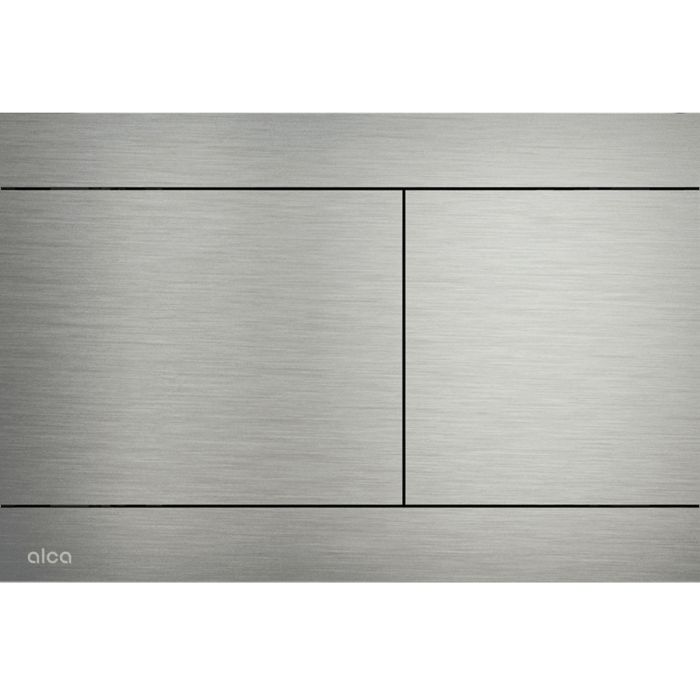 Przycisk sterujący ALCA do systemów podtynkowych stal nierdzewna z powłoką PVD nickel szczotkowany mat 247 x 165 x 5 mm | FUNNB