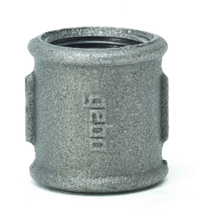 Mufa gwintowana żeliwna czarna GW 3/8"