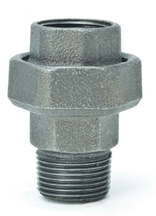 Śrubunek gwintowany żeliwny czarny GW x GZ 1/2"