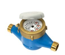 Wodomierz do wody zimnej wielostrumieniowy suchobieżny 30°C GMDM-I AF Q3-25,0 m3/h R160/R50 GWINT L=300 mm 2"