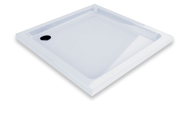 Brodzik akrylowy kwadratowy LA 8 x 8 x 16 cm RAVAK Kaskada Basic Angela Basic | GPX2240133