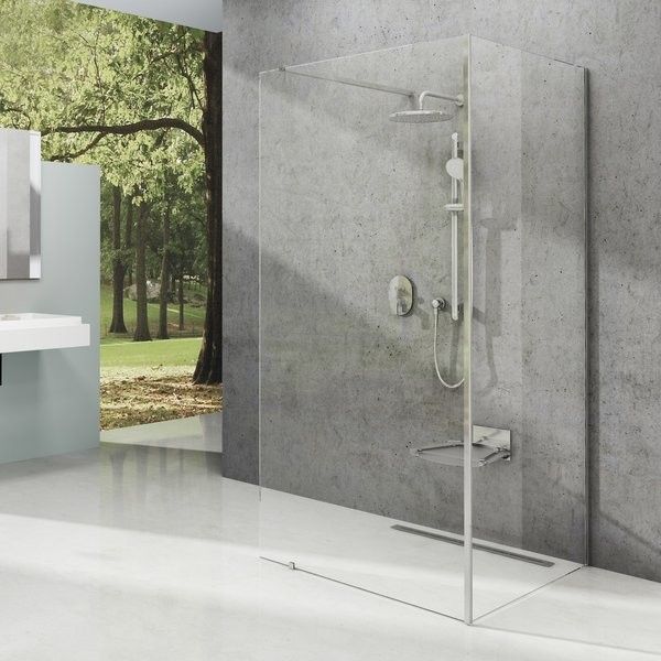 Ścianka wolnostojąca RAVAK Walk-in Corner 1200 x 2000 mm bright alu szkło hartowane transparentne z powłoką AntiCalc | GW1CG7C00Z1