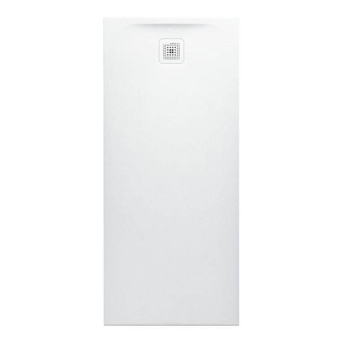 Brodzik prostokątny Marbond ultrapłaski 70 x 160 x 4.2 ROCA Laufen Pro delikatna struktura powierzchni odpływ na krótkim boku | H2139540800001