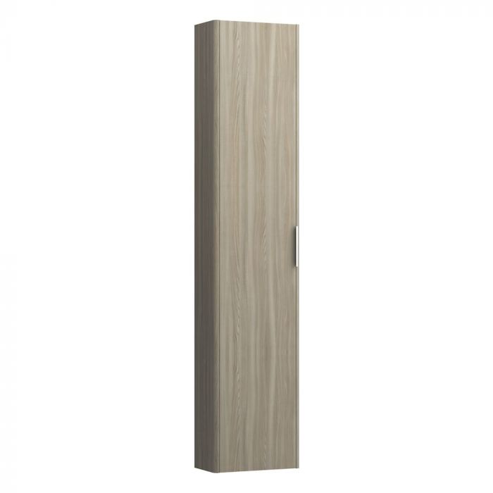 Kolumna wysoka, montaż do ściany 350 x 185 x 1650 mm jasny wiąz 1 drzwi ROCA BASE | H4026421102621