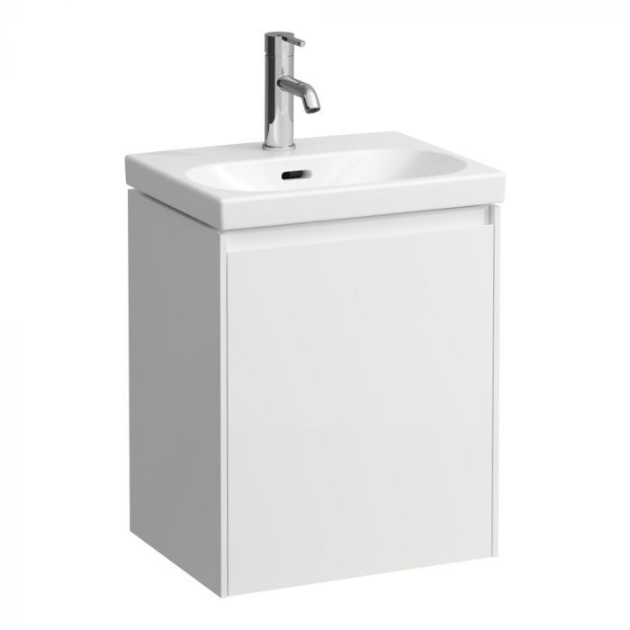Szafka podumywalkowa pasuje do umywalki H815081 435 x 340 x 515 mm biała matowa 1-drzwiowa ROCA LANI | H4035021122601