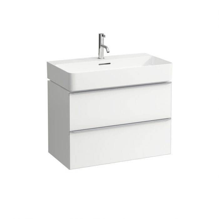 Szafka podumywalkowa pasuje do umywalki 810285 wisząca 735 x 410 x 520 mm biała mat z 2 szufladami ROCA SPACE | H4101821601001