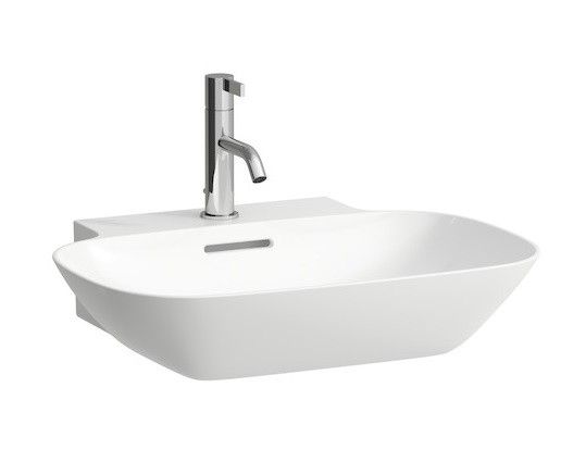 Umywalka akrylowa ROCA INO ścienna z otworem 450 x 560 x 120 mm biała | H8103020001041