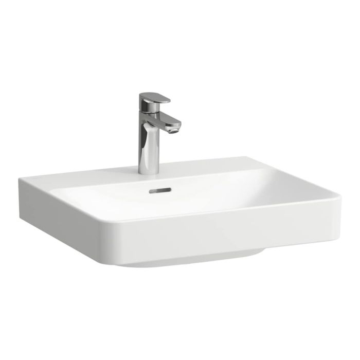 Umywalka ceramiczna ROCA PRO X ścienna z otworem z przelewem 550 x 465 x 140 mm  | H8108620001041