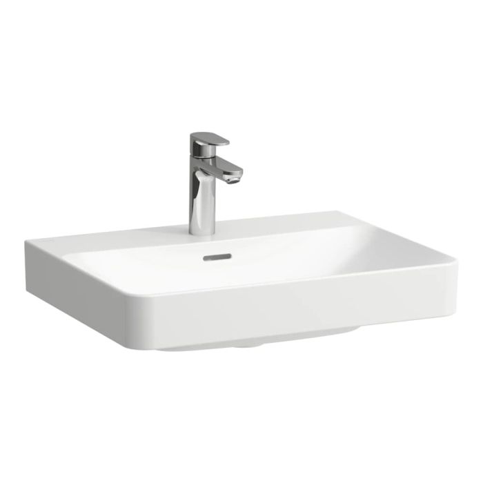 Umywalka ceramiczna ROCA PRO X ścienna z otworem z przelewem 600 x 465 mm biała  | H8108630001041