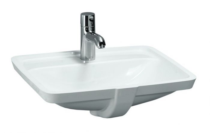 Umywalka ceramiczna ROCA LAUFEN PRO-S podblatowa 600 x 400 x 170 mm biała z powłoką LCC | H8119694001091
